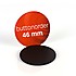 Öko-Buttons als Kühlschrankmagnet