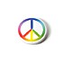 Peace "Regenbogen"