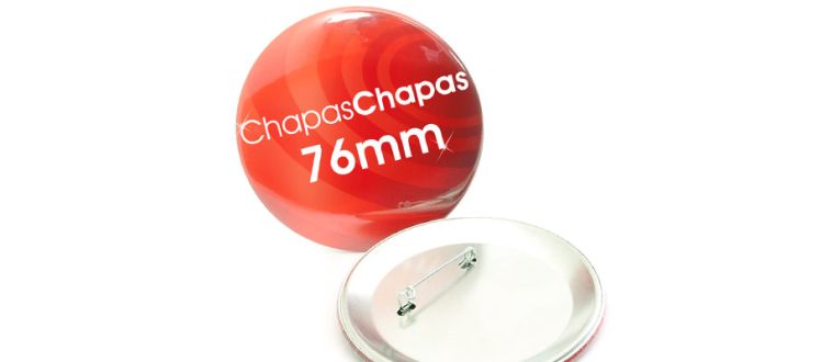 Chapas con imperdible