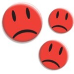 Smiley Triste, rojo Vorschaubild