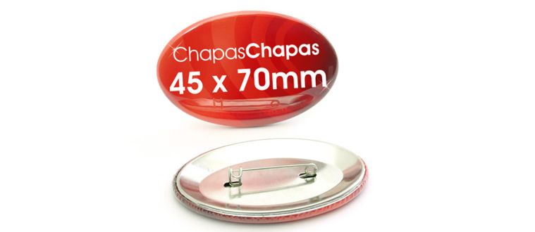Chapas con Imperdible