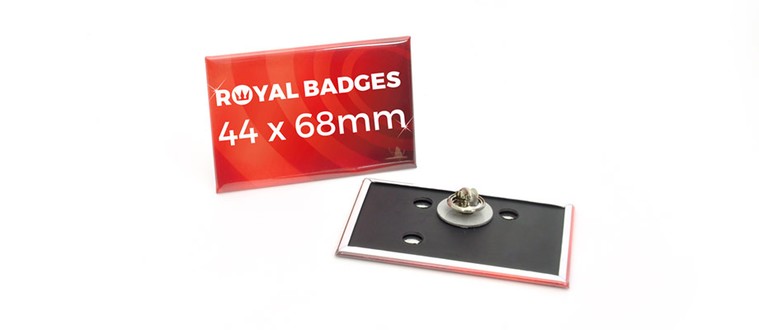 Butterfly Back Badges