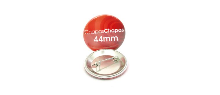 Chapas con imperdible