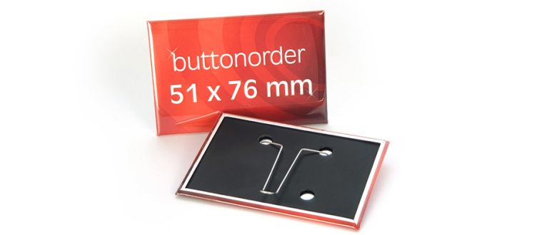 Buttons zum Aufstellen