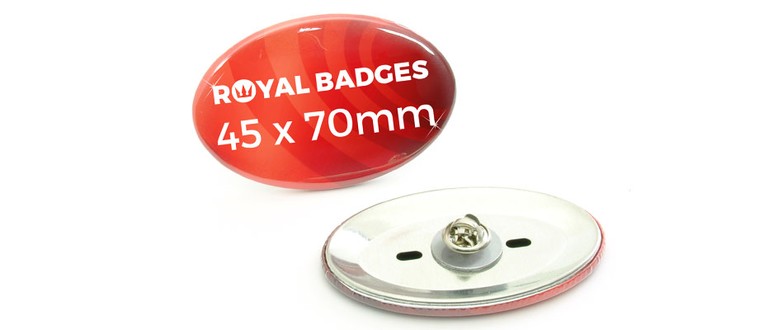 Butterfly Back Badges