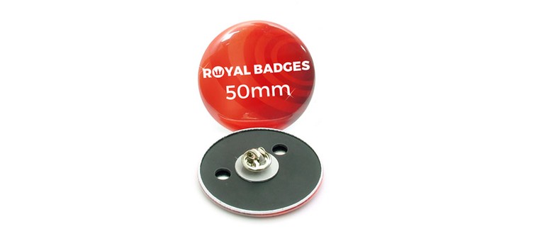 Butterfly Back Badges