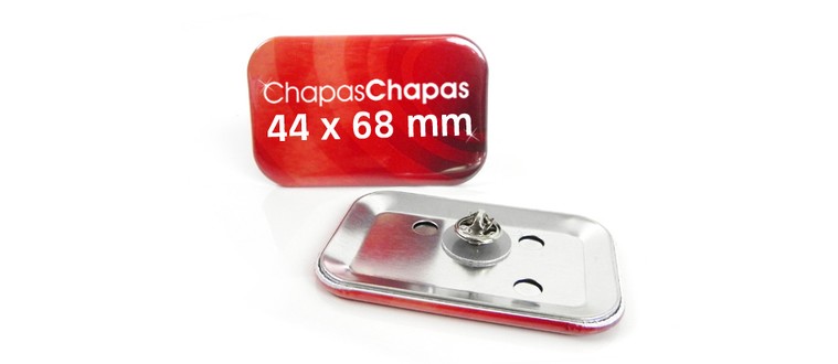 Chapas con Broche Mariposa