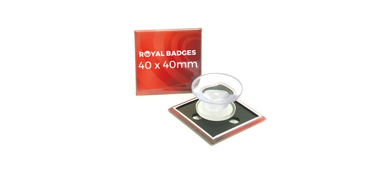 Badges with Suction Pad