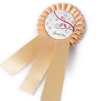 Rosettes with Badge