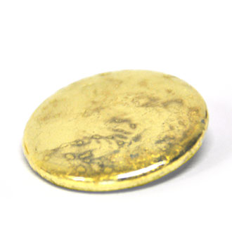 Goldbutton, Button mit Blattgold