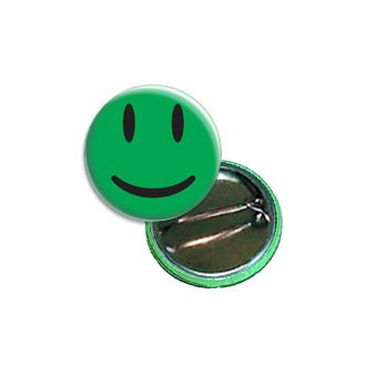 Happy smiley, verde
