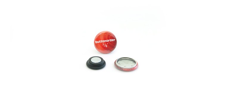 4 Round Clothing Magnets