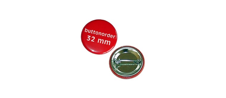 Reflektorbutton mit Stern, rot