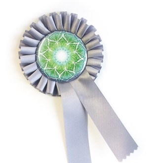 Rosettes with Badge