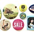 Butterfly-badges